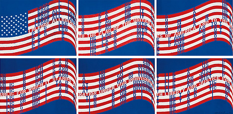 Vito Acconci, Wavering Flags
Color Lithographs