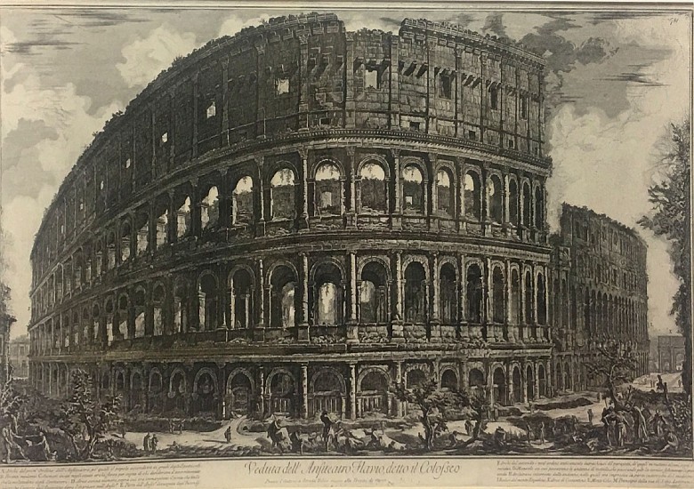 Giovanni Battista Piranesi, The Colosseum
Etching