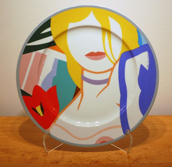 Tom Wesselman, Blonde Vivienne Plate
1985-1986, Ceramic