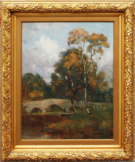 Colin Mackintosh, Bridge in Autumn
Oil on Canvas