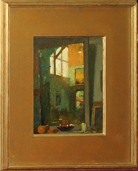 Gustav Goetsch, The Studio Light
Oil on Board