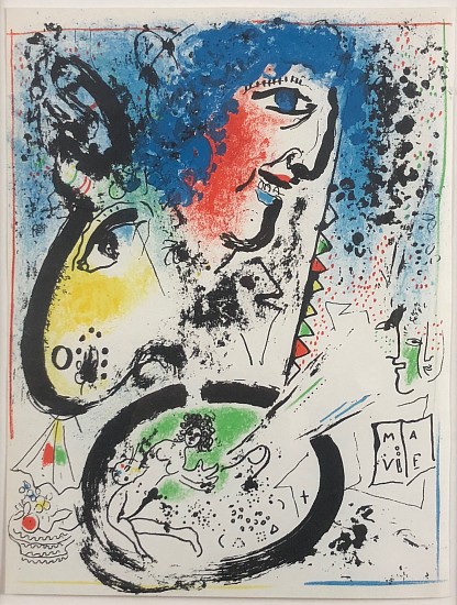 Marc Chagall, Circus Scene
Color Lithograph