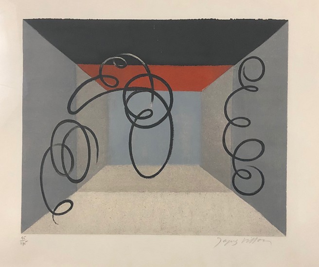 Jacques Gaston Duchamp Villon, Cubist Composition
Color Lithograph