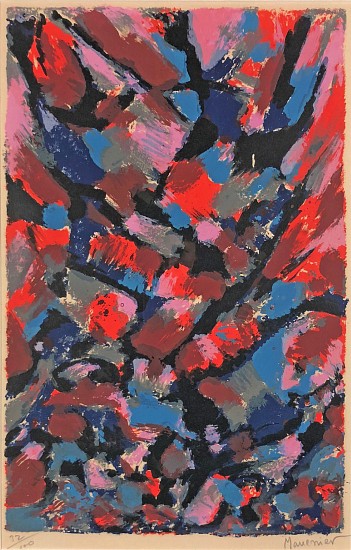 Alfred Manessier, Abstract Composition
Color Lithograph
