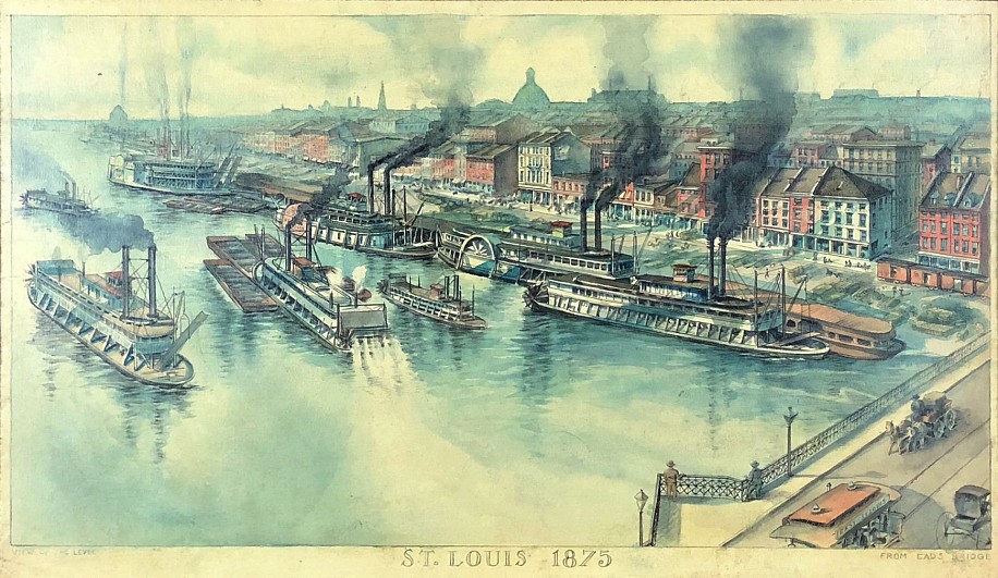 Charles Overall, St. Louis 1875
Color Lithograph