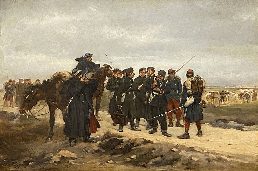 Henry Louis Dupray, Grenadiers
1875, Oil on Panel