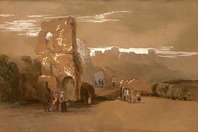 H I Gibbins, Hastings Castle
Watercolor & Gouache