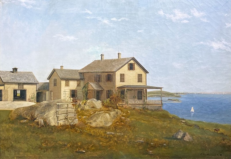 J. Jay Newcombe, Cottage By the Sea
Oil on Canvas