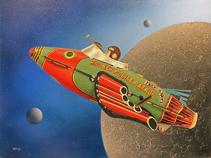 John Salozzo, Space Cadet
2016, Acrylic on Board