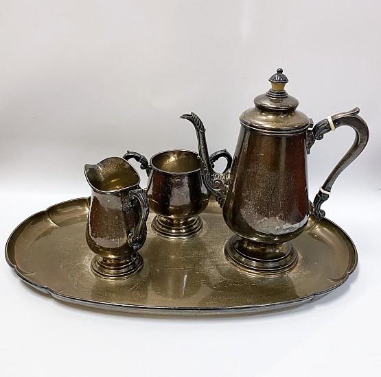 The Kalo Shop, Four Piece Settee (Tea Service)
Silver