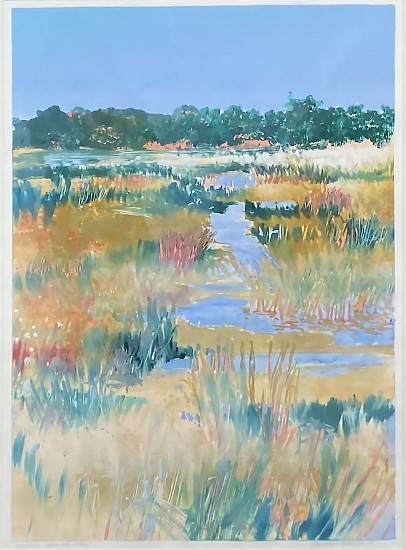 Margaret Petterson, Blending Marsh and Water
1999, Monotype