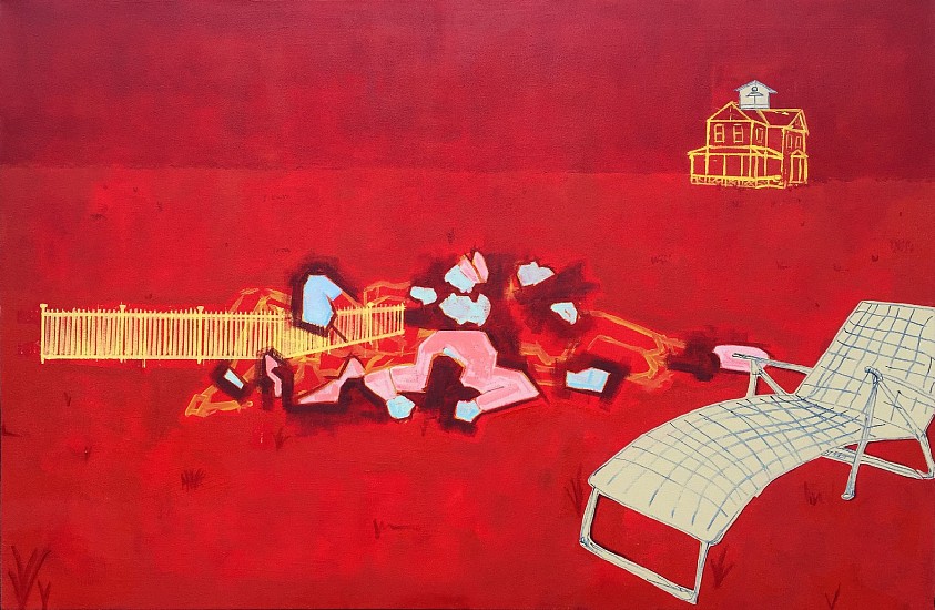 Rachel Lebo, Chunky in Heat
2020, Oil on Canvas