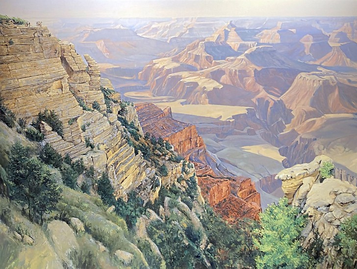 Don Langeneckert, Grand Canyon, 1st Visit, 1998
1999, Oil on Panel