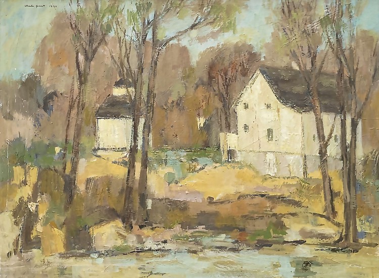 Charles Quest, Millhouse, Autumn
1973, Oil on Canvas