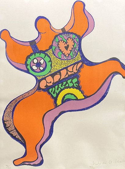 Niki De Saint Phalle, Nana<br /><br />
1971, Color Lithograph