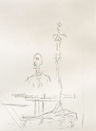 Alberto Giacometti, The Search
Etching