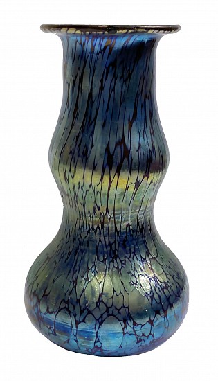 Loetz Art Glass, Diaspora Vase
c. 1900, Glass