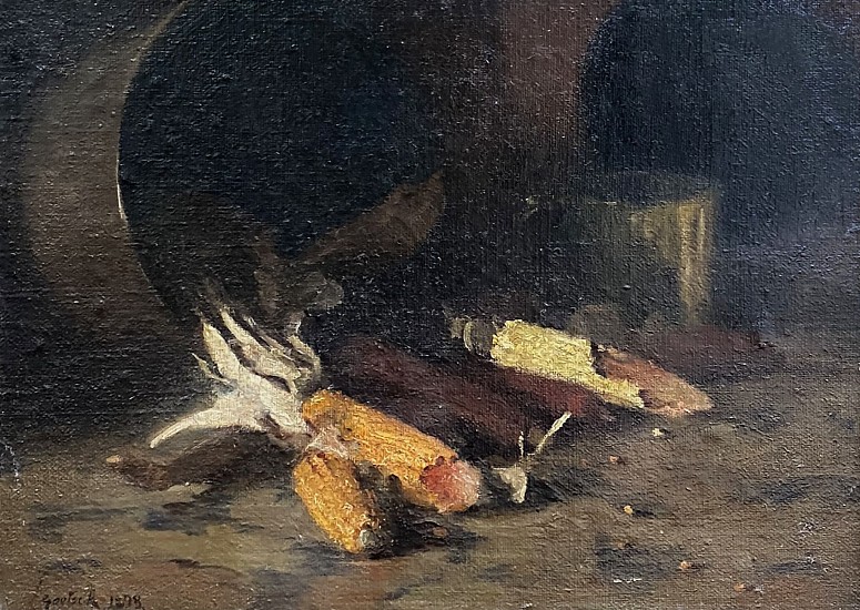 Gustav Goetsch, Corn Ears
Oil on Masonite