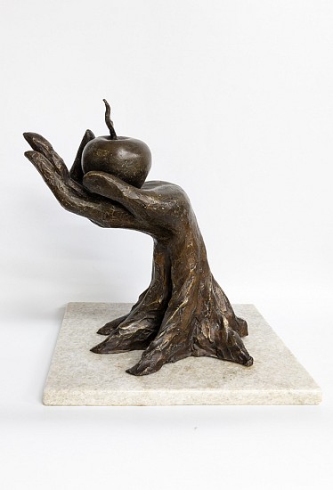 Victor Salmones, Hand with Apple
Bronze