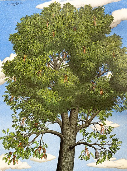 Robert Oldham Biggs, The Great White Oak
Oil on Canvas