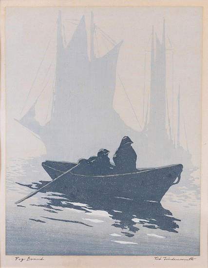 Tod Lindenmuth, Fog Bound
Woodblock Print