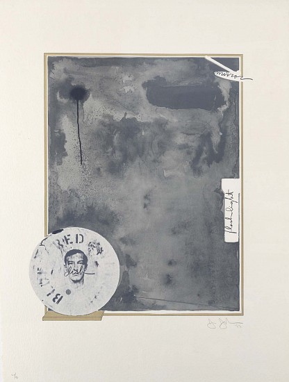 Jasper  Johns, Souvenir I
1972, Lithograph