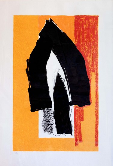 Robert Burns Motherwell, Black Cathedral
1991, Lithograph