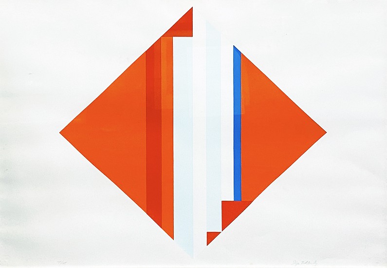 Iiya Bolotowsky, Untitled- Plate IV
1969, Silkscreen