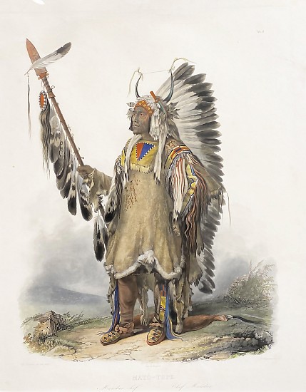 Karl Bodmer, Mato-Tope
Aquatint on Paper