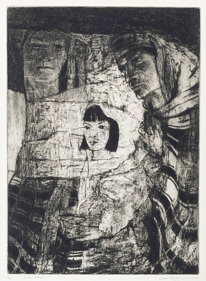Gene Kloss, Indian Infusion
1967, Drypoint Etching