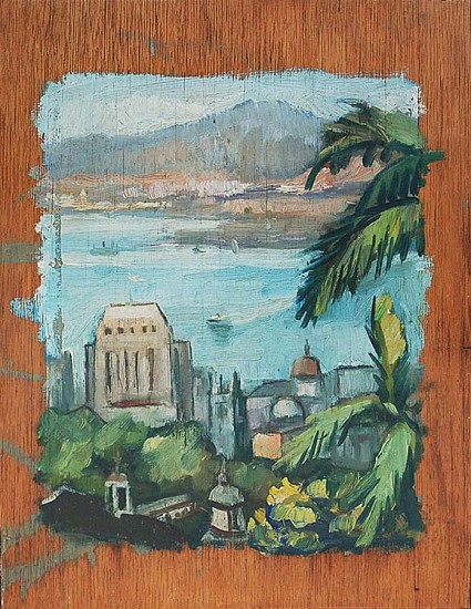 Max Beckmann, Mediterranean Scene
Oil on Plywood