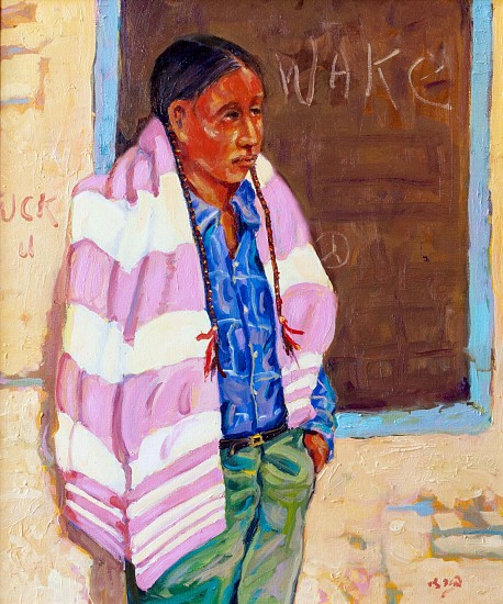 R.H. Dick, Toas Pueblo in 1970
Oil on Canvas