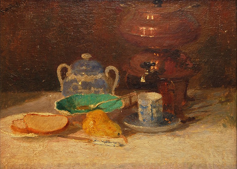 Gustav Goetsch, Still Life with Pear
Oil on Panel