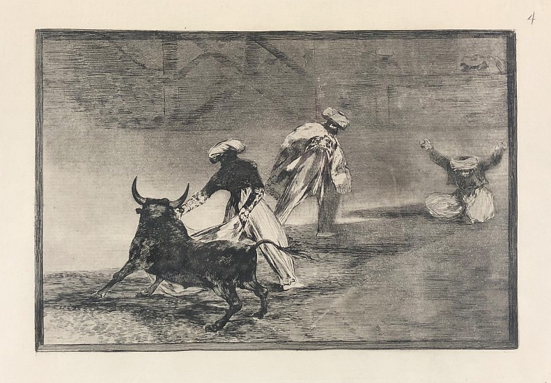 Francisco De Goya, The Bull Fighters
Etching